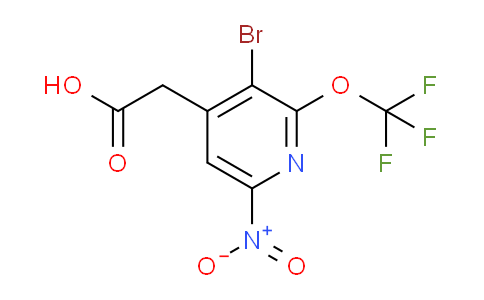 AM37225 | 1803464-58-5 | 3-Bromo-6-nitro-2-(trifluoromethoxy)pyridine-4-acetic acid
