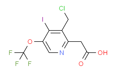 AM37227 | 1804354-03-7 | 3-(Chloromethyl)-4-iodo-5-(trifluoromethoxy)pyridine-2-acetic acid