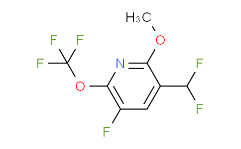 AM37230 | 1804322-77-7 | 3-(Difluoromethyl)-5-fluoro-2-methoxy-6-(trifluoromethoxy)pyridine