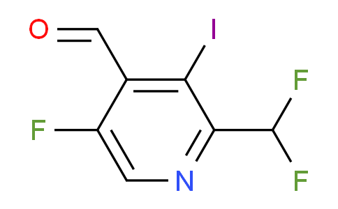2-(Difluoromethyl)-5-fluoro-3-iodopyridine-4-carboxaldehyde