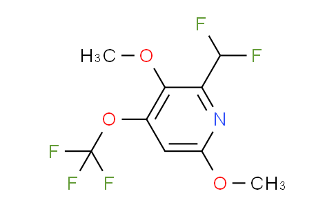 AM37243 | 1805987-40-9 | 3,6-Dimethoxy-2-(difluoromethyl)-4-(trifluoromethoxy)pyridine