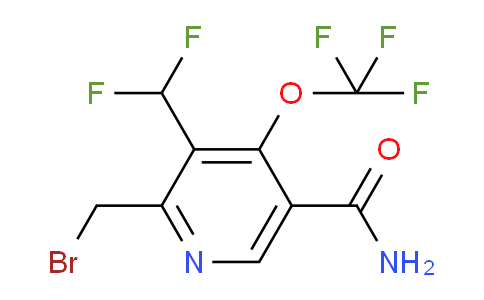 AM37247 | 1805282-85-2 | 2-(Bromomethyl)-3-(difluoromethyl)-4-(trifluoromethoxy)pyridine-5-carboxamide