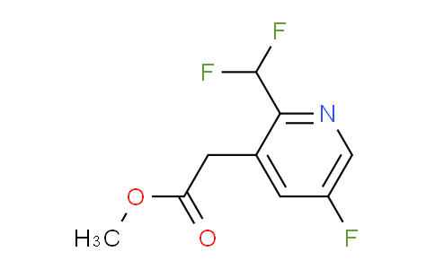AM37251 | 1806757-27-6 | Methyl 2-(difluoromethyl)-5-fluoropyridine-3-acetate