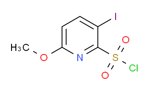 3-Iodo-6-methoxypyridine-2-sulfonyl chloride