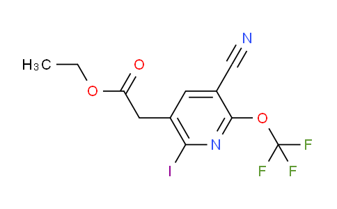 AM37264 | 1804806-28-7 | Ethyl 3-cyano-6-iodo-2-(trifluoromethoxy)pyridine-5-acetate