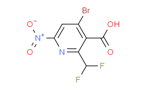 AM37272 | 1805380-56-6 | 4-Bromo-2-(difluoromethyl)-6-nitropyridine-3-carboxylic acid