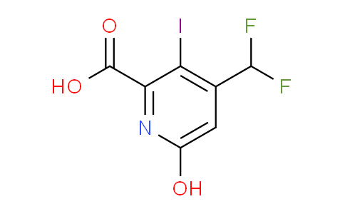 AM37280 | 1804376-71-3 | 4-(Difluoromethyl)-6-hydroxy-3-iodopyridine-2-carboxylic acid