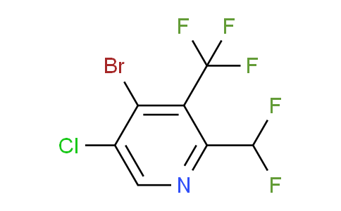 AM37289 | 1806033-37-3 | 4-Bromo-5-chloro-2-(difluoromethyl)-3-(trifluoromethyl)pyridine