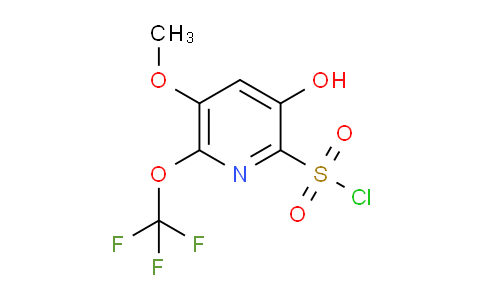 AM37295 | 1803695-15-9 | 3-Hydroxy-5-methoxy-6-(trifluoromethoxy)pyridine-2-sulfonyl chloride