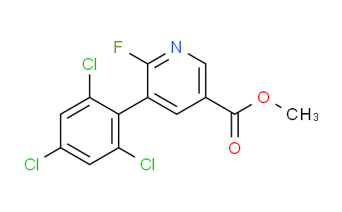 AM37315 | 1361669-72-8 | Methyl 6-fluoro-5-(2,4,6-trichlorophenyl)nicotinate