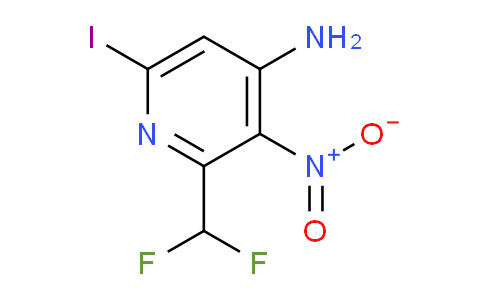 AM37316 | 1805212-18-3 | 4-Amino-2-(difluoromethyl)-6-iodo-3-nitropyridine
