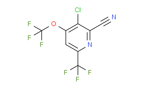 AM37322 | 1806205-54-8 | 3-Chloro-2-cyano-4-(trifluoromethoxy)-6-(trifluoromethyl)pyridine