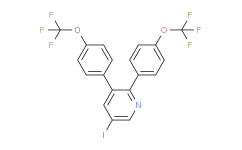 AM37324 | 1261652-89-4 | 2,3-Bis(4-(trifluoromethoxy)phenyl)-5-iodopyridine