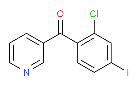 3-(2-Chloro-4-iodobenzoyl)pyridine
