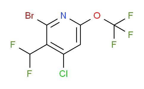 AM37328 | 1803994-71-9 | 2-Bromo-4-chloro-3-(difluoromethyl)-6-(trifluoromethoxy)pyridine