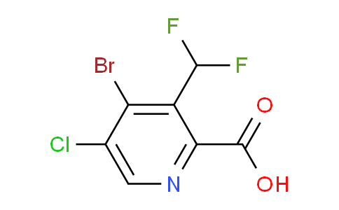 AM37331 | 1805433-54-8 | 4-Bromo-5-chloro-3-(difluoromethyl)pyridine-2-carboxylic acid
