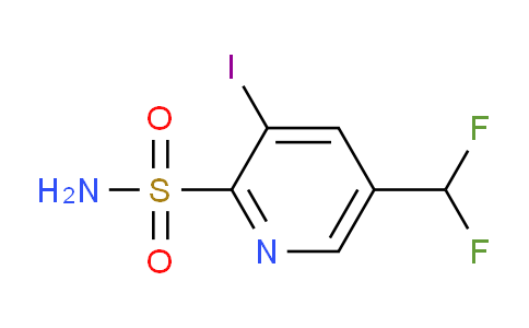 AM37333 | 1804985-63-4 | 5-(Difluoromethyl)-3-iodopyridine-2-sulfonamide