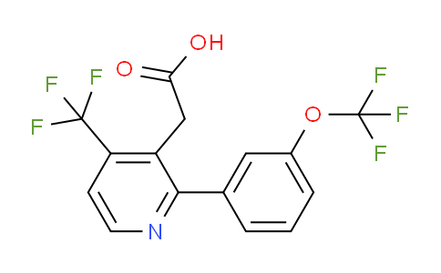 AM37341 | 1261534-42-2 | 2-(3-(Trifluoromethoxy)phenyl)-4-(trifluoromethyl)pyridine-3-acetic acid