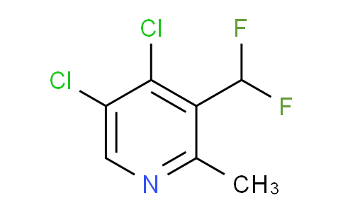 AM37351 | 1805322-97-7 | 4,5-Dichloro-3-(difluoromethyl)-2-methylpyridine