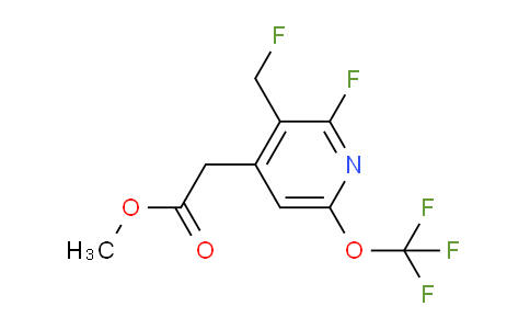 AM37360 | 1806742-54-0 | Methyl 2-fluoro-3-(fluoromethyl)-6-(trifluoromethoxy)pyridine-4-acetate