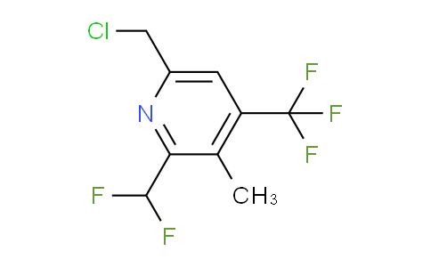 AM37389 | 1361855-09-5 | 6-(Chloromethyl)-2-(difluoromethyl)-3-methyl-4-(trifluoromethyl)pyridine