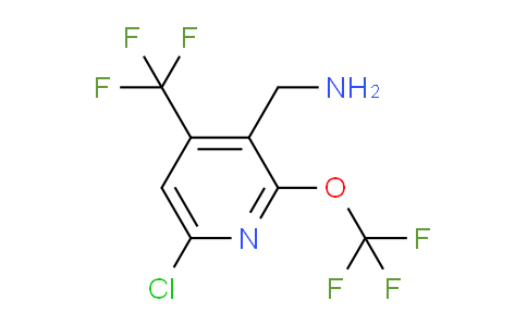 AM37391 | 1804559-13-4 | 3-(Aminomethyl)-6-chloro-2-(trifluoromethoxy)-4-(trifluoromethyl)pyridine