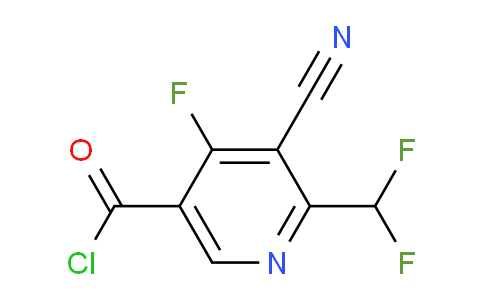 AM37392 | 1804373-54-3 | 3-Cyano-2-(difluoromethyl)-4-fluoropyridine-5-carbonyl chloride