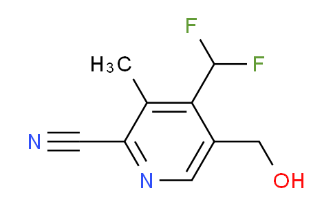 2-Cyano-4-(difluoromethyl)-3-methylpyridine-5-methanol