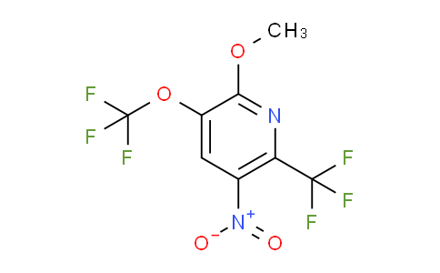 AM37404 | 1804360-23-3 | 2-Methoxy-5-nitro-3-(trifluoromethoxy)-6-(trifluoromethyl)pyridine