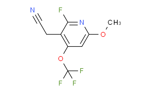 AM37407 | 1804744-44-2 | 2-Fluoro-6-methoxy-4-(trifluoromethoxy)pyridine-3-acetonitrile