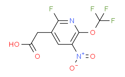 AM37408 | 1804319-64-9 | 2-Fluoro-5-nitro-6-(trifluoromethoxy)pyridine-3-acetic acid