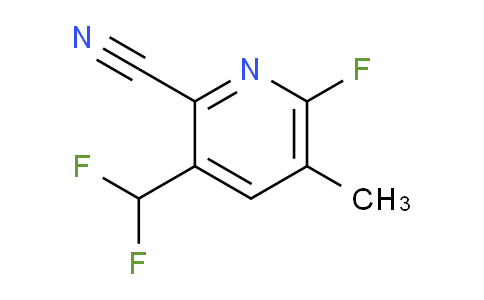 AM37423 | 1806980-00-6 | 2-Cyano-3-(difluoromethyl)-6-fluoro-5-methylpyridine