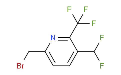 AM37426 | 1805935-74-3 | 6-(Bromomethyl)-3-(difluoromethyl)-2-(trifluoromethyl)pyridine