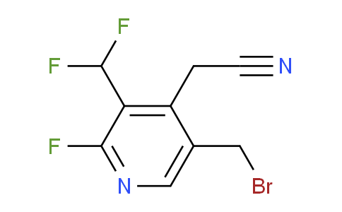 AM37439 | 1806017-24-2 | 5-(Bromomethyl)-3-(difluoromethyl)-2-fluoropyridine-4-acetonitrile
