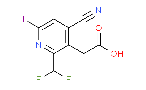 AM37440 | 1805494-01-2 | 4-Cyano-2-(difluoromethyl)-6-iodopyridine-3-acetic acid