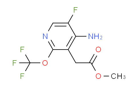 AM37441 | 1806148-80-0 | Methyl 4-amino-5-fluoro-2-(trifluoromethoxy)pyridine-3-acetate