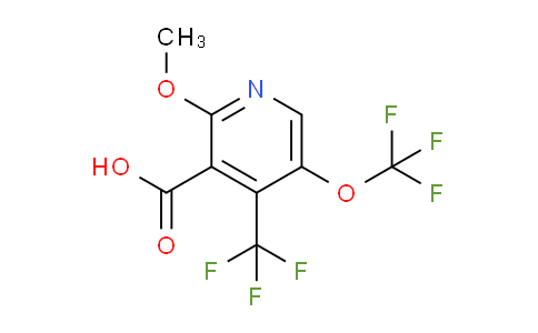AM37445 | 1804944-98-6 | 2-Methoxy-5-(trifluoromethoxy)-4-(trifluoromethyl)pyridine-3-carboxylic acid