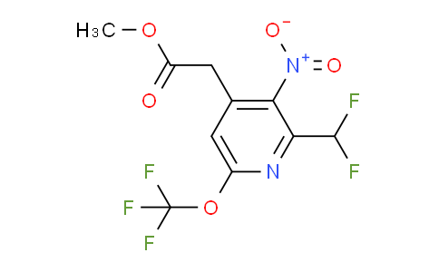 AM37451 | 1806049-88-6 | Methyl 2-(difluoromethyl)-3-nitro-6-(trifluoromethoxy)pyridine-4-acetate