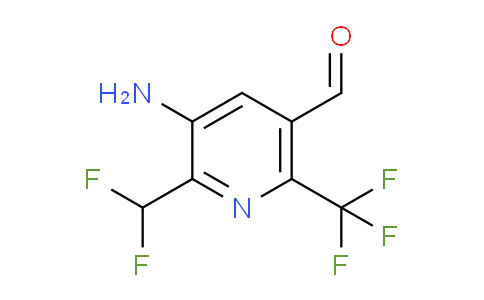 AM37452 | 1805153-04-1 | 3-Amino-2-(difluoromethyl)-6-(trifluoromethyl)pyridine-5-carboxaldehyde