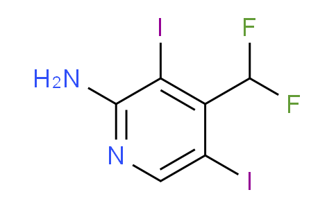 AM37455 | 1806789-36-5 | 2-Amino-4-(difluoromethyl)-3,5-diiodopyridine