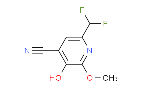 AM37459 | 1806946-76-8 | 4-Cyano-6-(difluoromethyl)-3-hydroxy-2-methoxypyridine