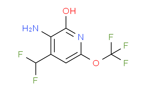 AM37463 | 1804608-24-9 | 3-Amino-4-(difluoromethyl)-2-hydroxy-6-(trifluoromethoxy)pyridine