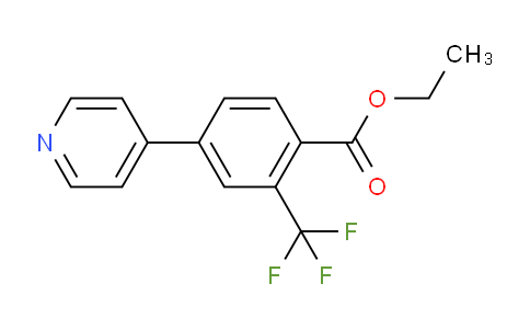 AM37467 | 1214377-08-8 | Ethyl 4-(pyridin-4-yl)-2-(trifluoromethyl)benzoate