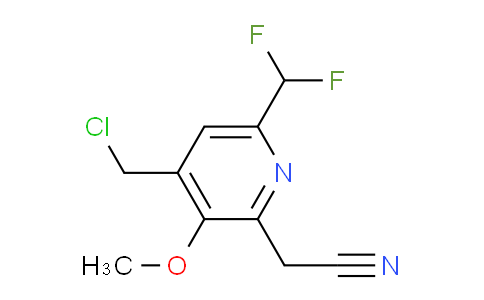 AM37468 | 1361911-30-9 | 4-(Chloromethyl)-6-(difluoromethyl)-3-methoxypyridine-2-acetonitrile