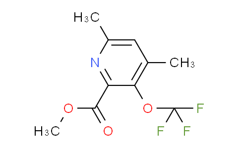 AM37486 | 1806118-28-4 | Methyl 4,6-dimethyl-3-(trifluoromethoxy)pyridine-2-carboxylate