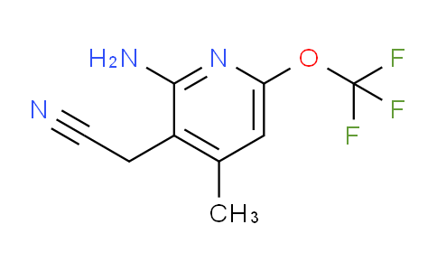 AM37496 | 1804593-24-5 | 2-Amino-4-methyl-6-(trifluoromethoxy)pyridine-3-acetonitrile