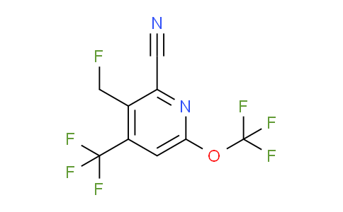 AM37499 | 1803957-12-1 | 2-Cyano-3-(fluoromethyl)-6-(trifluoromethoxy)-4-(trifluoromethyl)pyridine