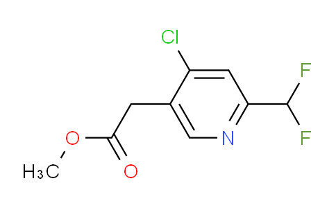 AM37503 | 1805275-32-4 | Methyl 4-chloro-2-(difluoromethyl)pyridine-5-acetate