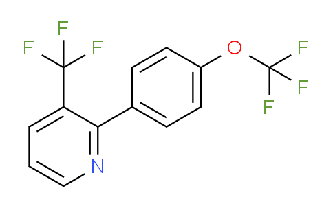AM37506 | 1261619-83-3 | 2-(4-(Trifluoromethoxy)phenyl)-3-(trifluoromethyl)pyridine