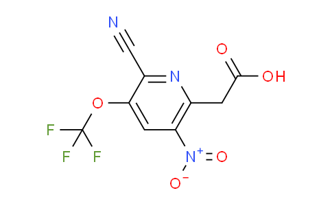 AM37511 | 1806155-43-0 | 2-Cyano-5-nitro-3-(trifluoromethoxy)pyridine-6-acetic acid